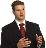 Jonathan Kruger is responsible for Krucom�s training courses. Photographer Mikael Risedal